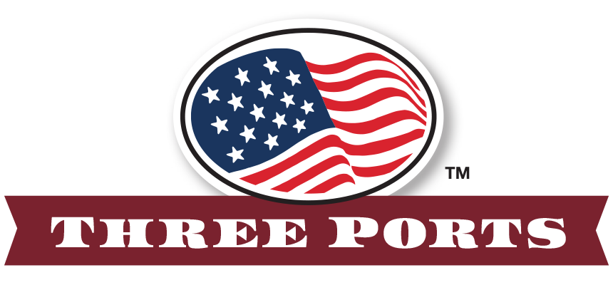 Three Ports Badge
