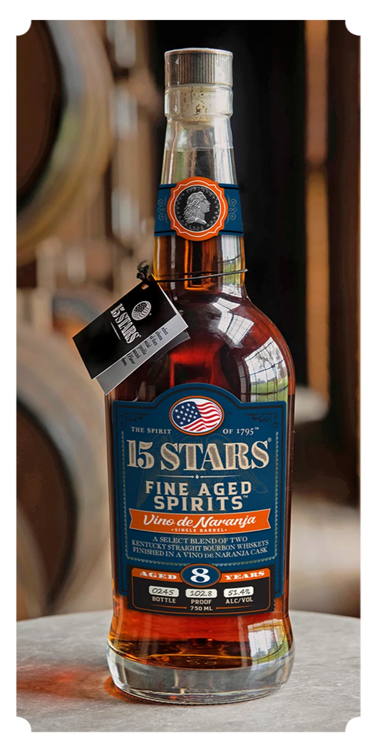 15 STARS Vino de Naranja Finish